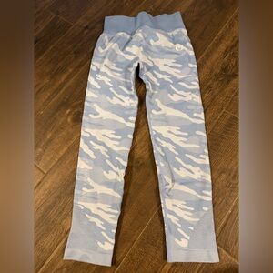 Ryderwear blue camo leggings